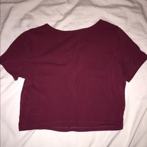 Crop top shirt